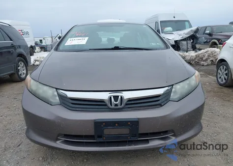 2012 Honda Civic Lx from USA, damaged, VIN 2HGFB2F5XCH560094